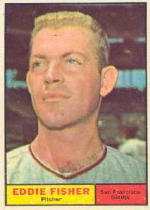 1961 Topps Baseball Cards      366     Eddie Fisher